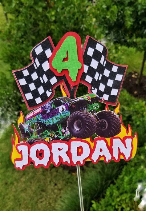 grave digger cake topper